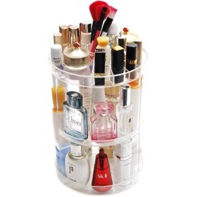 Makeup Organizer, 360 Degree Rotating Adjustable Cosmetic Organizer Makeup Storage