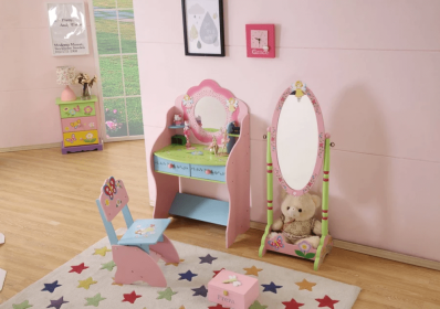 Kids Funnel Olivia the Fairy Girls Dressing Table with Chair