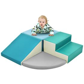 Soft Climb and Crawl Foam Playset, Safe Soft Foam Nugget Block for Infants, Preschools, Toddlers