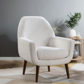 Prince Mid-Century Boucle Arm Chair