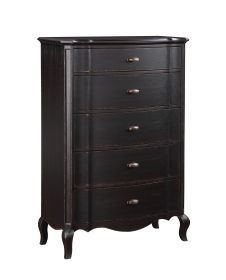 ACME Chelmsford Chest, Black Antique Finish BD02300