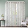 Palm Leaf Burnout Window Sheer