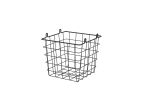 Oceanstar 3-Tier Metal Wire Storage Basket Stand with Removable Baskets – Black