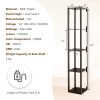 64 Inch Floor Lamp with 3-Level Dimmable LED Bulbs and Rotatable LED Poles