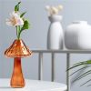 7 Style Mushroom Glass Vase Creative Hydroponics Vases Aromatherapy Bottle Desktop Crafts Ornament Living Room Home Office Decor