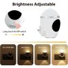 Night Lights Plug into Wall, Space Rocket LED with Rechargeable and Remote